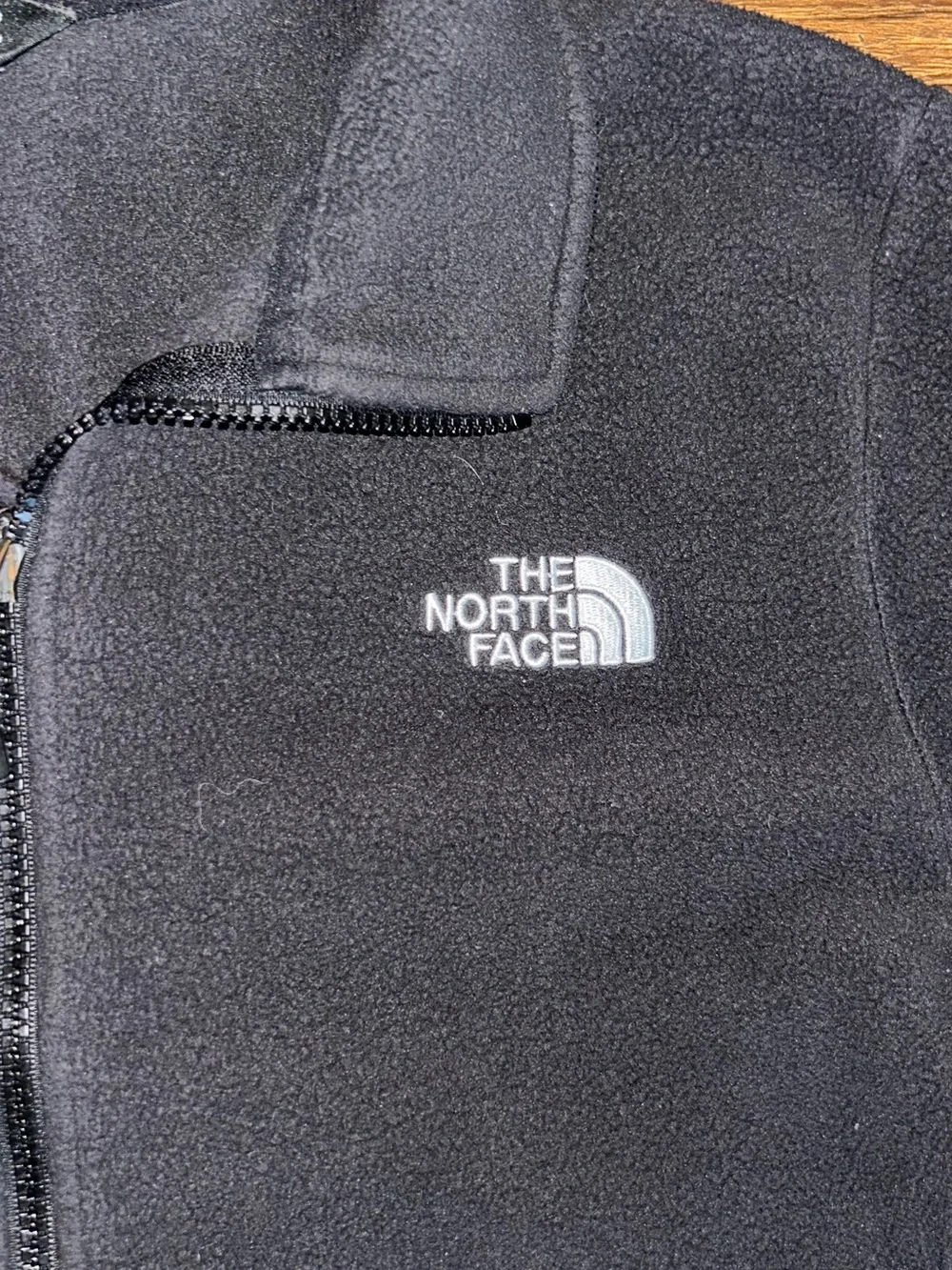 The North Face Men's Charcoal Full-Zip Fleece Jacket